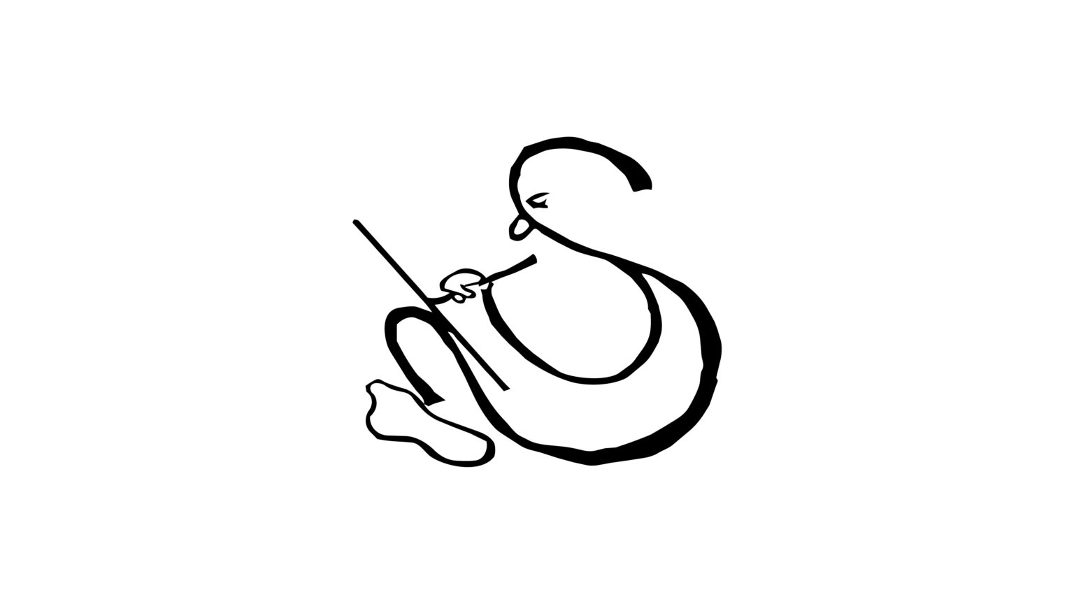 Logo des Éditions du Scribe, imprimé en circuit court sur le site de production de l'Imprimerie IRS à Bosroumois.